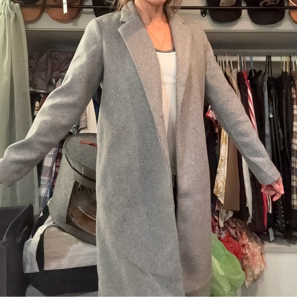 Love Tree Women's Classic Gray Trench Coat - Picture 1 of 4